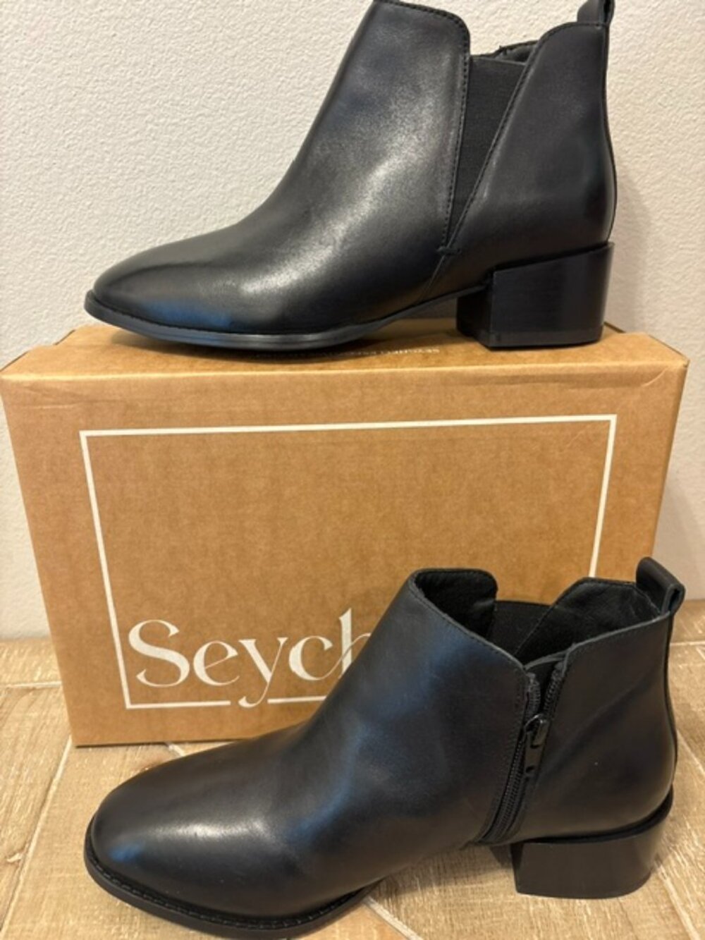 Seychelles Leather Ankle Boots- On Stage